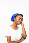 The Slap (Satin-lined cap) - Royal Blue