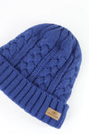 Royal Blue Foldover Warm Slap