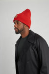 High Top Beanie - Red