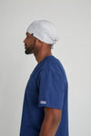 Men's Satin-Lined Scrub Cap - Gray