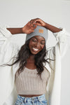 High Top Beanie - Gray