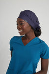 Women's Satin-Lined Scrub Cap - Navy