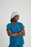 Women's Satin-Lined Scrub Cap - Gray