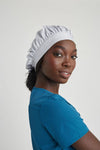 Women's Satin-Lined Scrub Cap - Gray