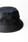 Kid's Satin-Lined Bucket Hat - Black