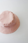 Kid's Satin-Lined Bucket Hat - Pink