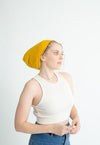 Mustard Adjustable Slap | Satin-Lined Cap