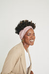 Speckled Blush Wrap-Style Headband