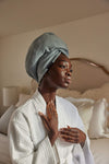 Micro Fiber Towel Turban - Gray