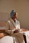 Micro Fiber Towel Turban - Gray