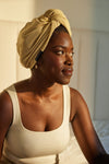 Micro Fiber Towel Turban - Walnut