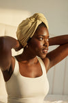 Micro Fiber Towel Turban - Walnut