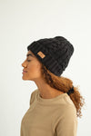 Black Foldover Warm Slap