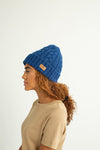 Royal Blue Foldover Warm Slap