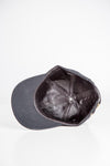 Grace Eleyae Hats Black Satin-Lined Baseball Hat