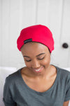 Grace Eleyae Slaps Red Slap | Satin-Lined Cap