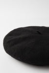 Wool Beret - Black